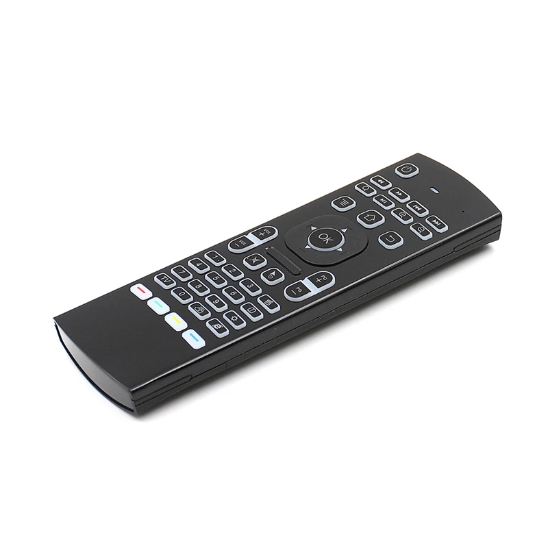 Цветная Беспроводная клавиатура Air mouse 2 4G с Цветной подсветкой и дистанционным