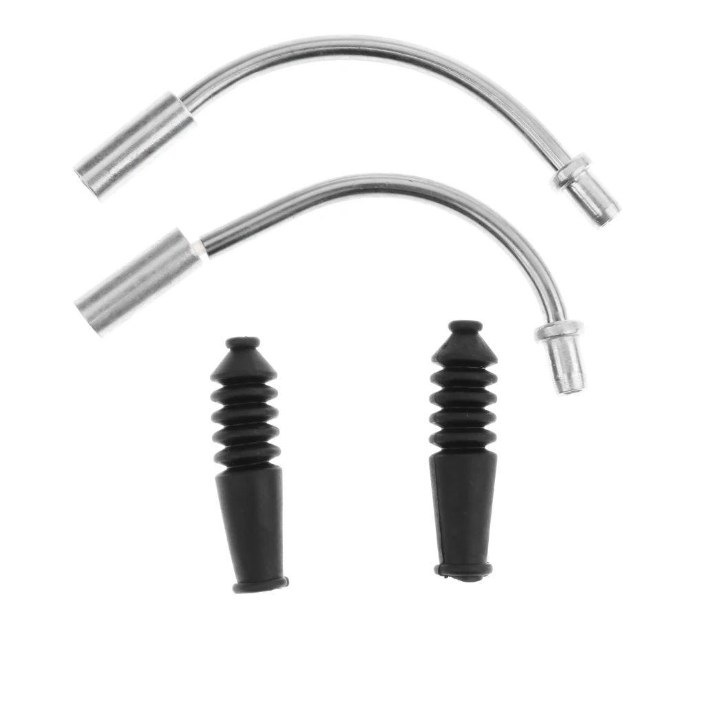 V Brake Noodles Cable Guide Boots Aluminum V-Brake Set Front and Rear Kit 6.8cm 8cm Bicycle Parts Accessories | Спорт и развлечения