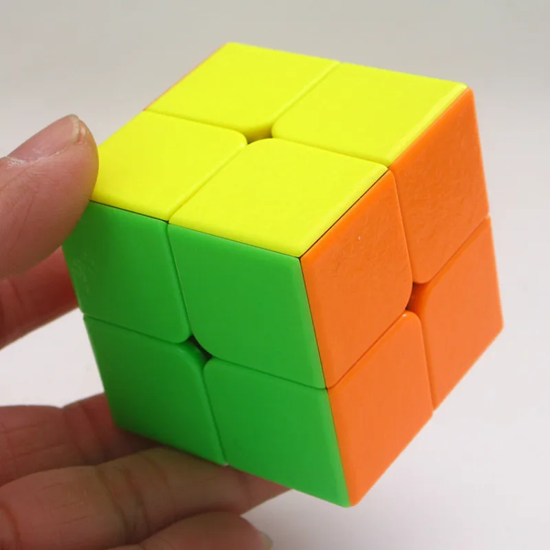 ShengShou 50 мм Божья драгоценность 2x2x2 магический куб 2 на волшебный полосы цветные