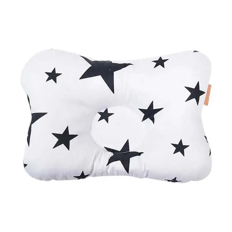 

Baby Head Shaping Pillow Breathable Cotton Headrest for 0-1 Years Old