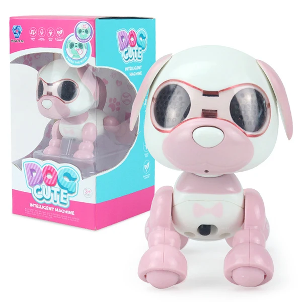 

Hot Toy Dog Children Robot Dog Touch Electric Smart Pet Toys Microphone Blowing Recording Function Intelligent Dog Robot Toys