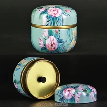 Пасторальный чай Caddy, ящик для хранения конфет ювелирные изделия с чеканкой, органайзер для путешествий, переносные уплотнительные банки, прекрасный подарок, железная упаковочная коробка, 3 шт