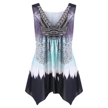 ROSE GAL Plus Size Summer Tank Tops Women Print Tank Female Casual Loose Vest Sleeveless Cotton Vintage Ladies Top Female Tee ROSE GAL Plus Size Summer Tank Tops Women Print Tank Female Casual Loose Vest Sleeveless Cotton Vintage Ladies Top Female Tee