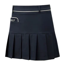 Pgm женская короткая юбка для гольфа, эластичный тонкий костюм для гольфа, летняя дышащая плиссированная юбка