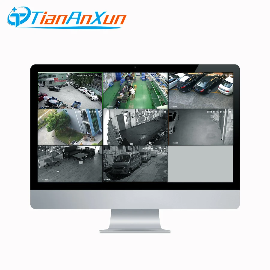 Камера видеонаблюдения Tiananxun система безопасности 8 каналов AHD камера s DVR 720P