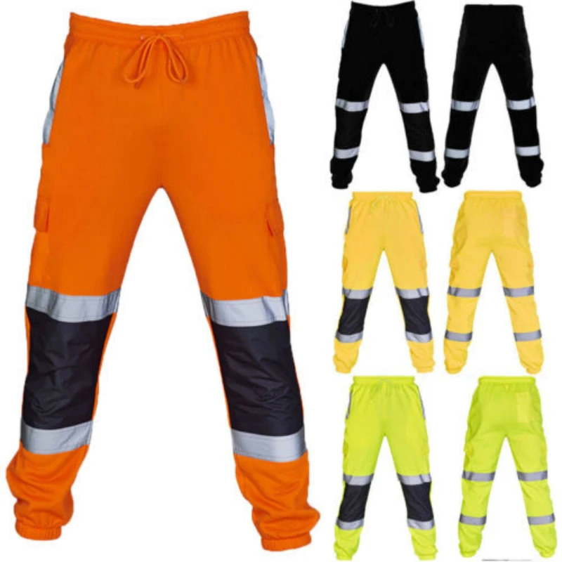 

Striped Reflective Pant Man 2019 Hip Hop Casual Joggers Sweatpants Trousers Male Street Fashion Men Trousers