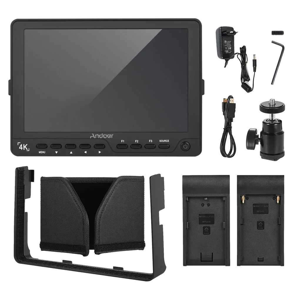 Andoer S7 монитор профессиональный 7 дюймовый полевой на камере IPS Full HD 1920*1200 видео для