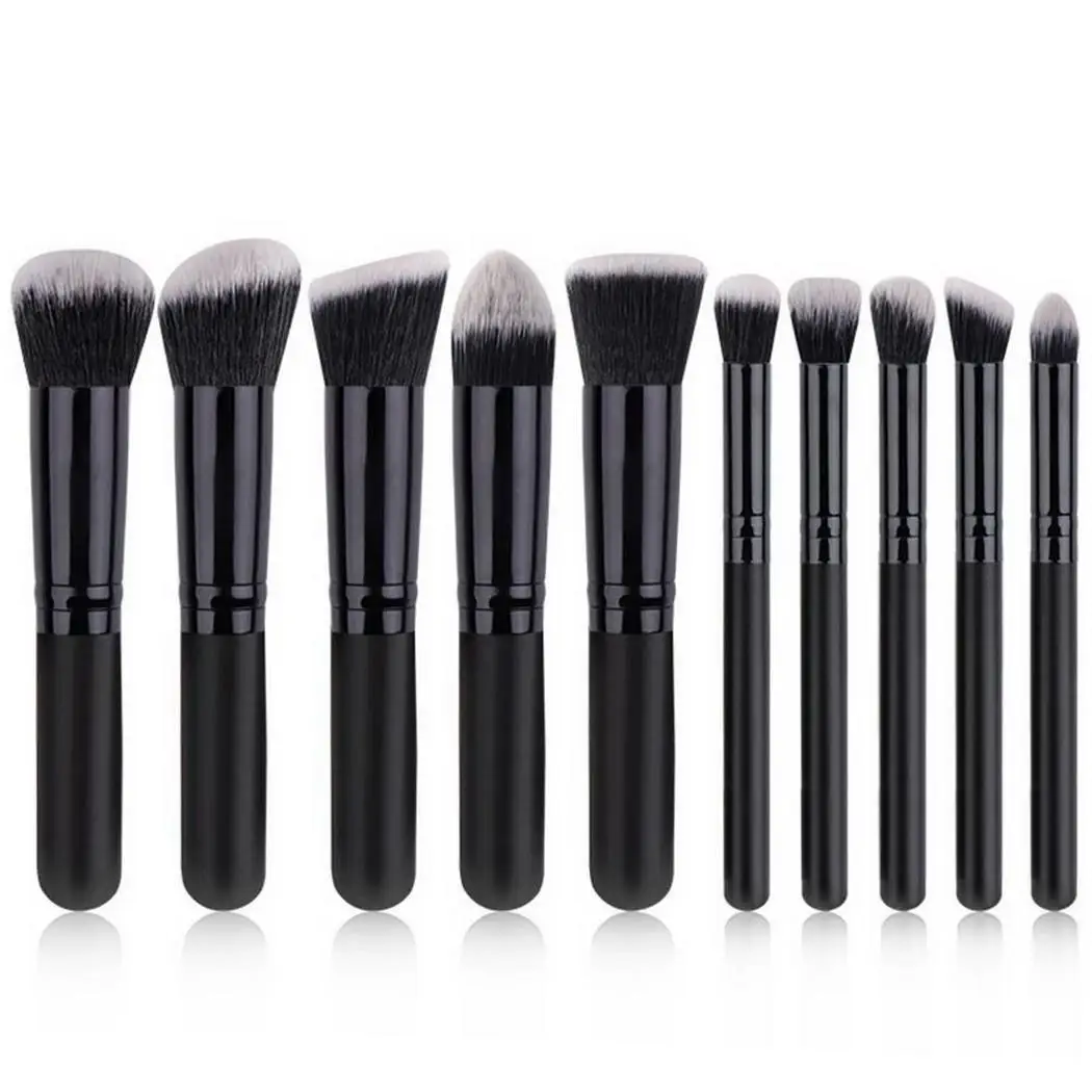 

10 Pcs makeup brushes Portable Multifunctional Soft Makeup Brush Set Mini make up brushes women makeup tools Beauty Girls