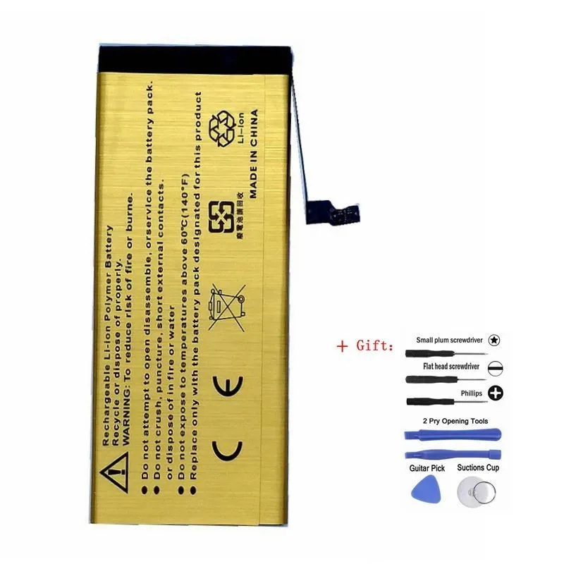  supersedebat Battery for iPhone 6 plus Phone Battery Replace Bateria Accumulator With Machine Tools