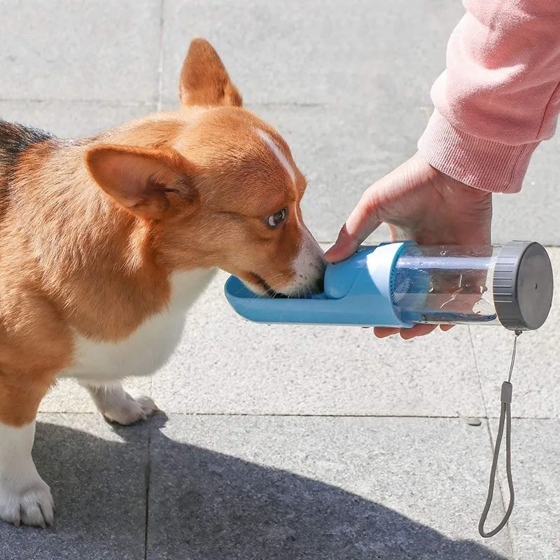 Benepaw портативная бутылка для воды 300 мл прочная Герметичная Бутылка для питья домашних животных Сменный фильтр из активированного угля для путешествий