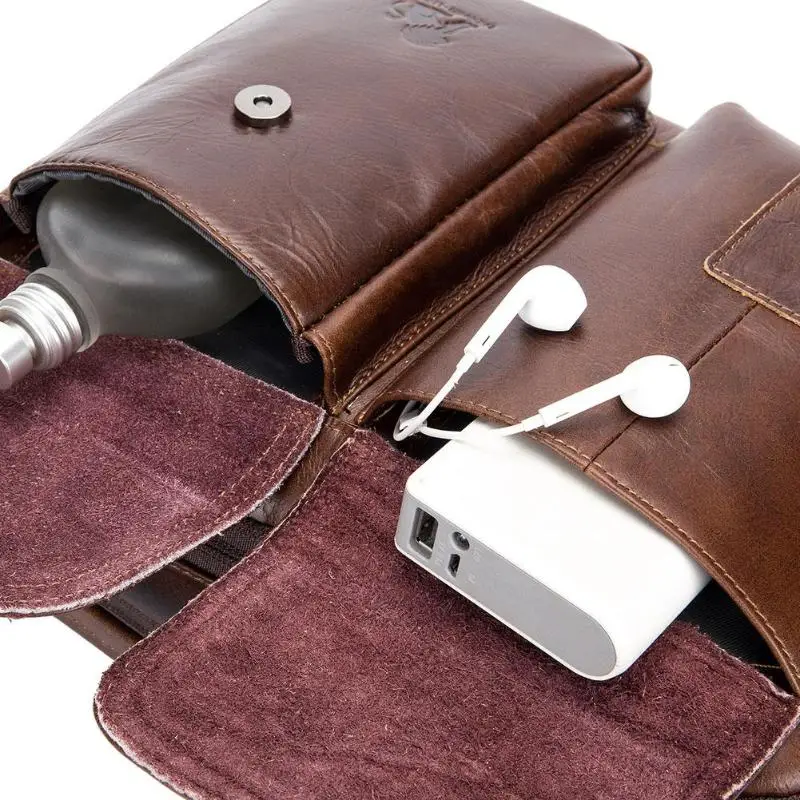 خمر جلد طبيعي حقائب الأعمال الرجال عارضة الكتف Crossbody حقيبة الذكور حقائب حقيبة ساع sac بالجملة