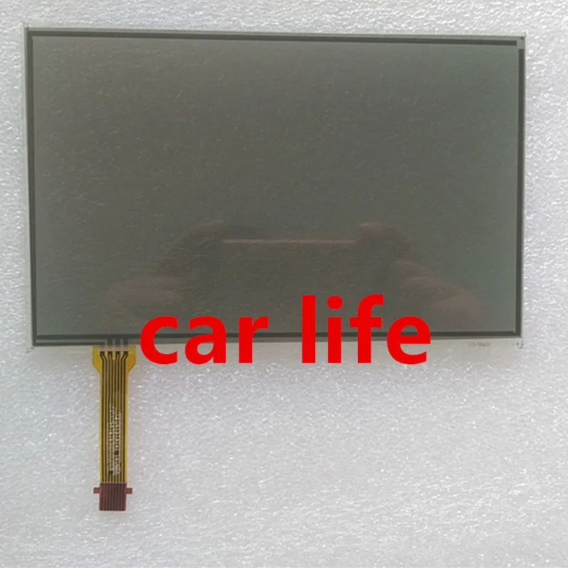 Top 8 pins Black glass touch Screen panel Digitizer Lens for ES240 ES250 ES300 ES350 car DVD player GPS navigation LTA070B2C0F LCD 1