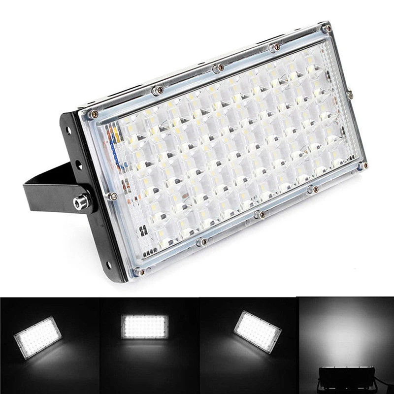 50LED 50W 220V LED Flood Light Spotlight Wall Outdoor Home Garden Lamp