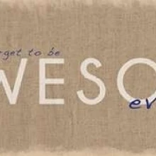 Awesome Everyday Poster Print by Lauren Gibbons (10 x 20) |