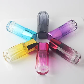 

100pcs 50ml Glass Refillable Perfume Bottle With Metal Spray And Empty Box Glass Perfume Bottle Spray new