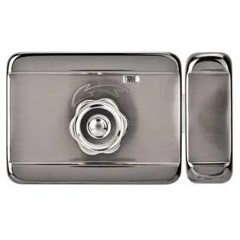

12V Electronic Door Lock Control System Silver Security Smart Intelligent Single Head Lock With Good