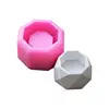 Силиконовая форма, креативная Геометрическая многоугольная бетонная ваза для цветов, форма для украшения офиса, DIY глина, силиконовая форма ► Фото 2/6