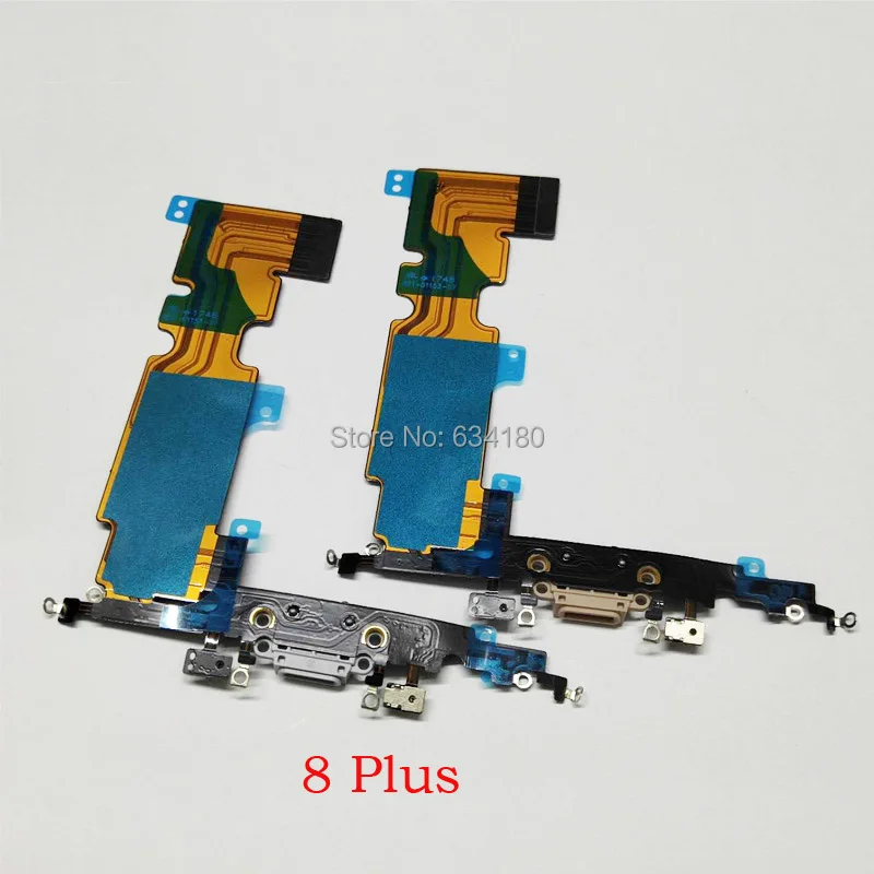 10pcs/lot Charging Flex Cable For Iphone 8g 8 Plus Dock Connector Usb Charger Port Ribbon