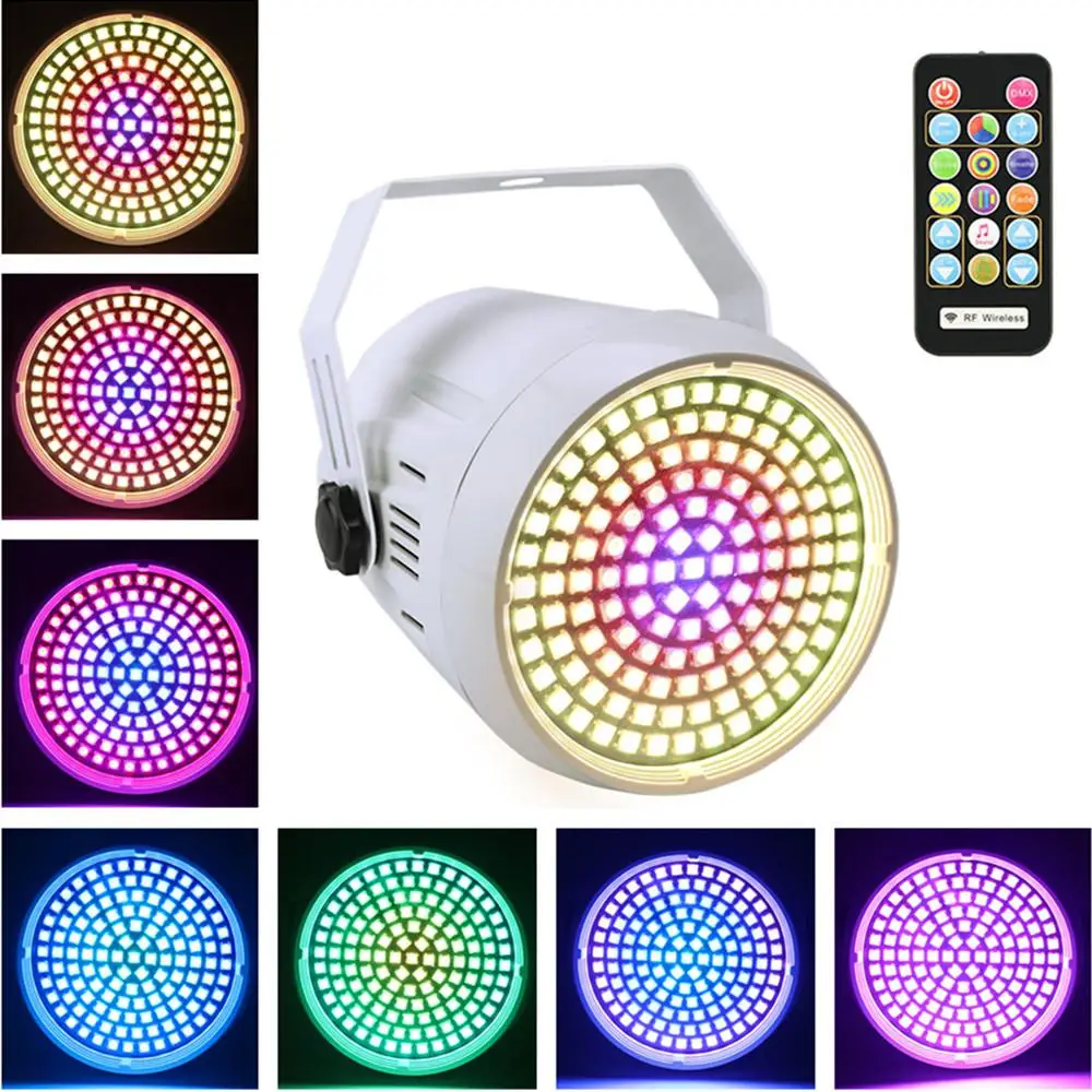 

LumiParty 127 LEDs 25W Colorful Strobe Stage Lighting Effect DJ Bar Holiday Party Christmas Light with DMX512 Voice Control