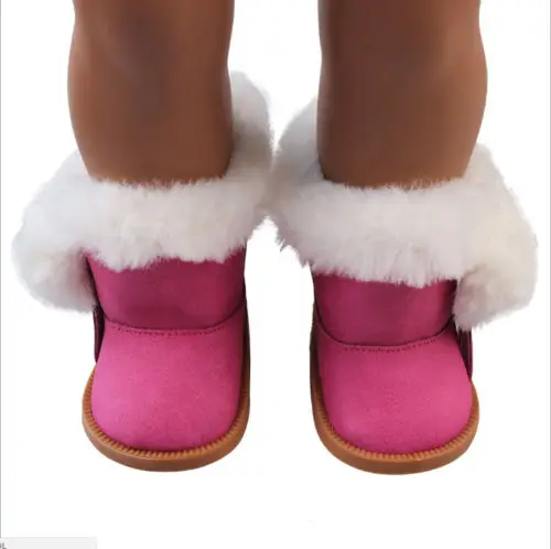 Red Duc Shoes made for 18 inch American Girl Doll Clothes