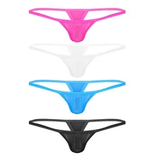 Мужские мини бикини трусы мужское Сексуальное белье сетка полупрозрачный Пенис мешочек Низкая талия Нижнее белье лаконичные стринги