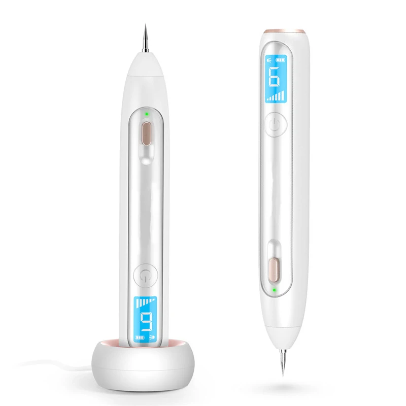

Plasma Pen Beauty Freckle Tattoo Wart Dot Mole Removal Wireless Charging Spotlight IPL With LCD Pen Plasma 6 Level Treaments