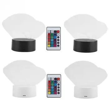 

4.5V Night Lamp USB Illusion Visual Car Shape Table Lamp 7 Colors Touch Desk Table Light luminaria For Kids Children Etc