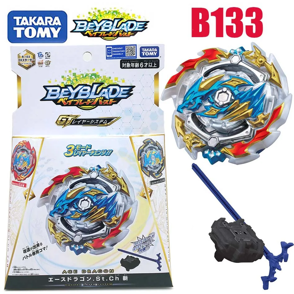 

Takara Tomy beyblade burst b133 Saint-Emperor-Dragon Three-Transform Rotary Explosive Gyroscope bayblade B133