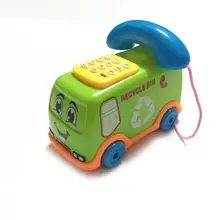 Детские музыкальные игрушки мультфильм автобус телефон развивающие, Обучающие Детские игрушки подарок обучающий пазл Развивающие игрушки для детей подарок