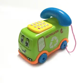 

Baby Toys Music Cartoon Bus Phone Educational Developmental Kids Toy Gift Puzzle Learning Educational Toys For Children Gift