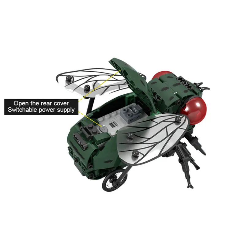 Domibot Electronic Fly RC Smart Robot Toy Mecanum Wheels Obstacle Avoidance Toy Gift