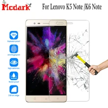 Mcdark-cristal templado 9H para Lenovo K5 Note, Protector de pantalla de 5,5 pulgadas para Lenovo K6 Note, película de cubierta de vidrio templado
