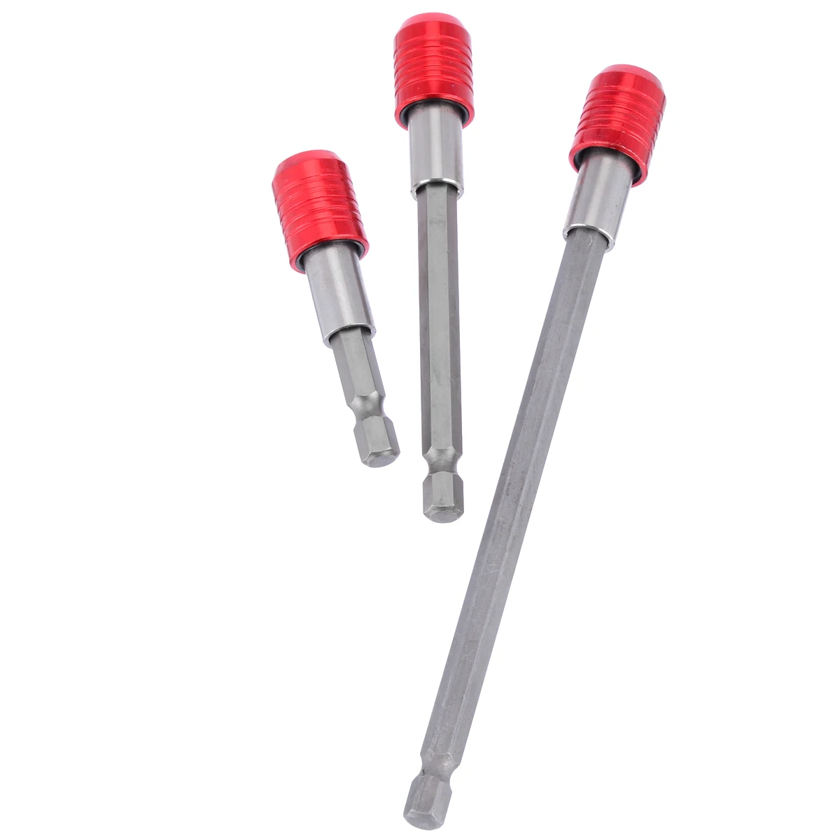 3pcs Self locking Screwdriver Bit Holder 1/4" Hex Shank
