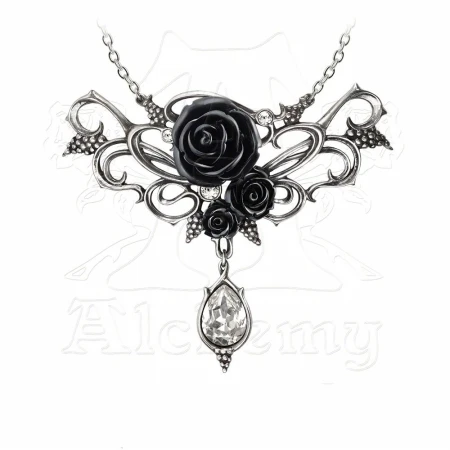 Alchemy Gothic P700 гуляка ожерелье из розового золота | Украшения и аксессуары