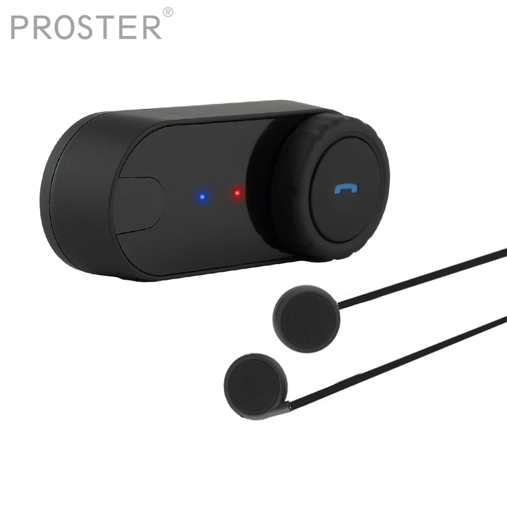 

PROSTER NEW for Headset Walkie Talkie Soft Line+Clip for Motorcycle Bluetooth Headsets 800M Intercom