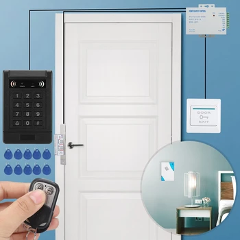 

Door Access Control System RFID Card Password Unlocking Home Security 2019