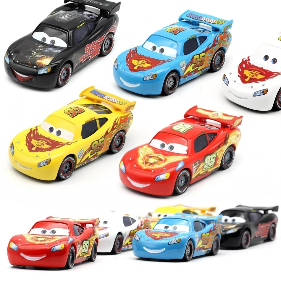 

19 Style Disney Pixar Cars 3 Lightning Mcqueen Jackson Storm Dinoco Cruz Ramirez 1:55 Diecast Metal Toys Model Car Birthday Gift