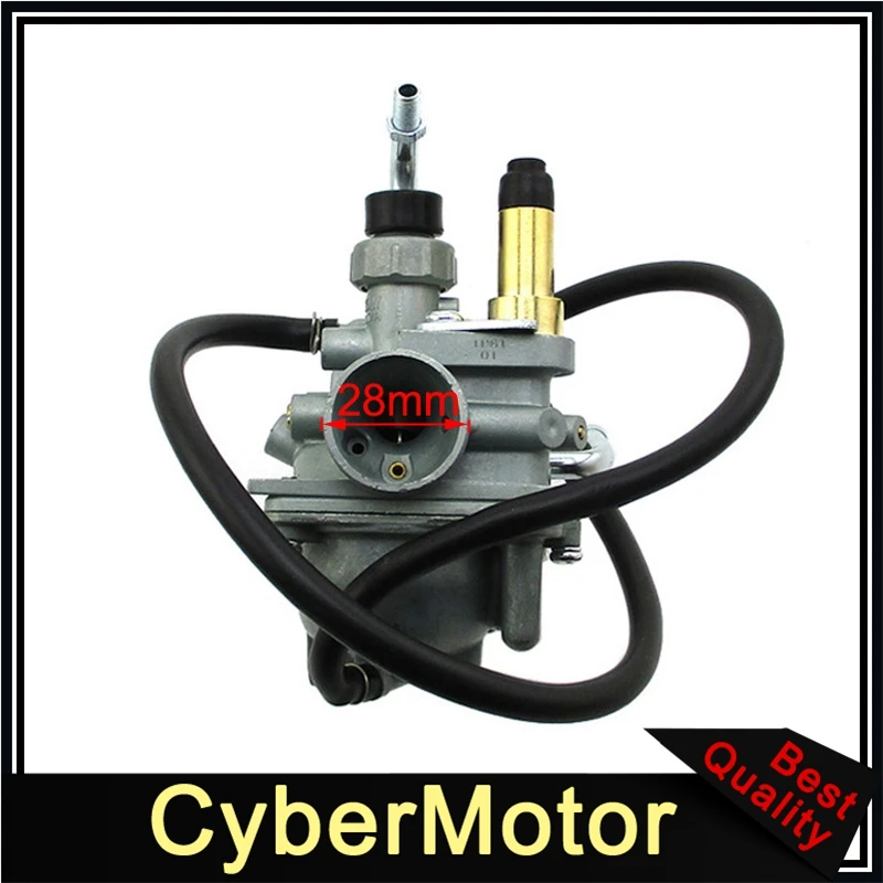 STONEDER Pit Dirt bike Carburateur Mikuni 28/ mm Carburateur filtre /à air du Collecteur dadmission Tuyau de joints