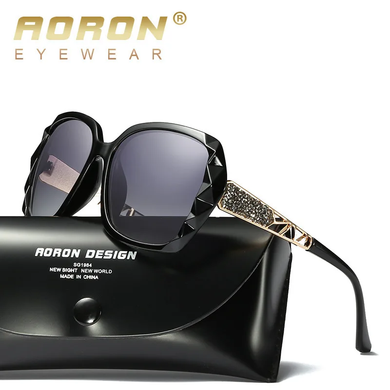 Солнечные очки Aoron поляризационные Uv400 женские модные роскошные брендовые