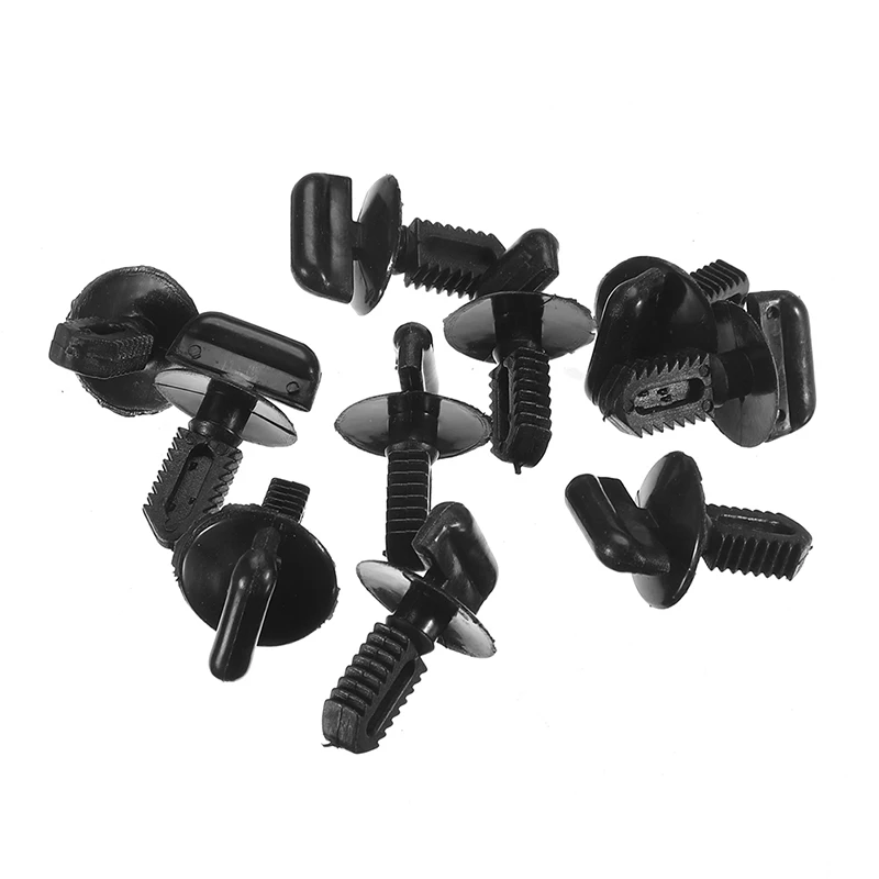 

10 Pcs Plastic Trim Clips Dash Battery Cover Boot Lining Fastener For BMW 3-Series E30 E36 E46 E60 E93 2006-2013 Convertible