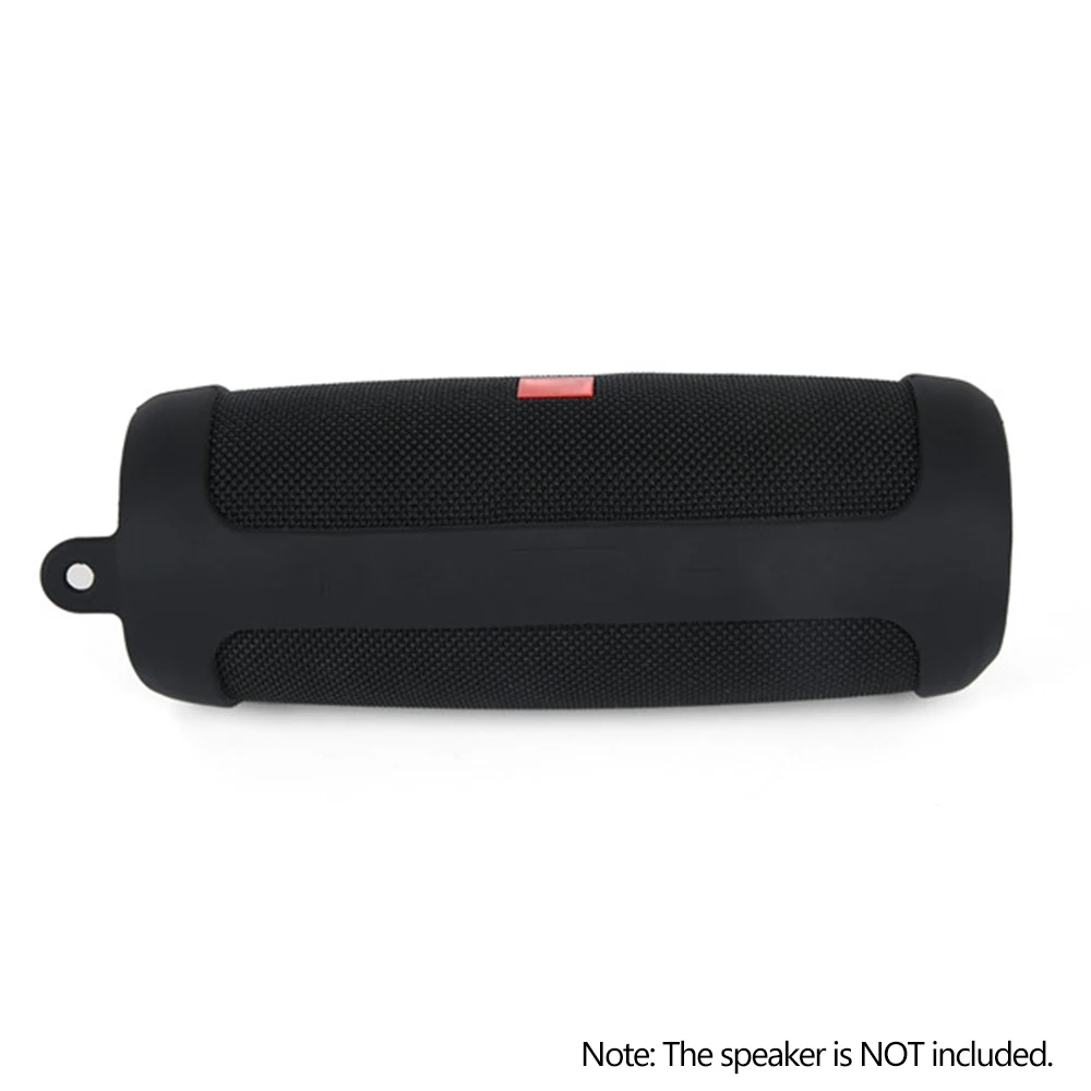 

For JBL Charge 4 BT Speakers Silicone Protector Portable Soft Silica Gel Protective Case Storage Pouch Audio Case with Carabiner