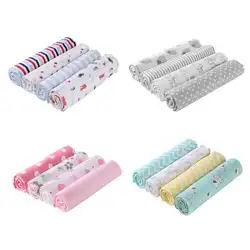 Jocestyle 4 шт./компл. детские одеяла Младенцы для ванной полотенца простыня пеленки для новорожденных обёрточная бумага маленьких девочек и