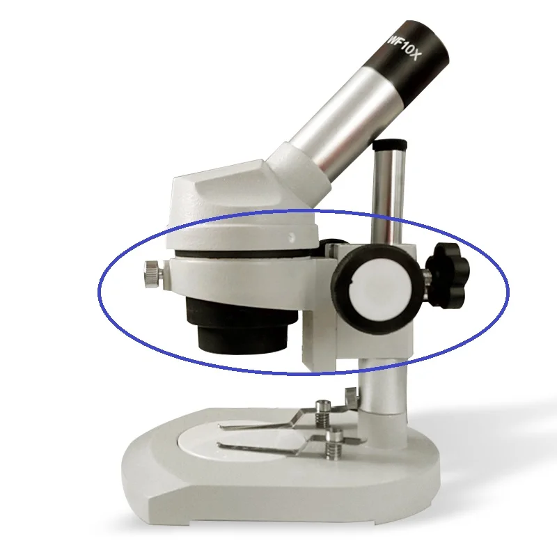 Держатель для микроскопа с регулировкой фокуса и кронштейном с креплением на голову диаметром 52 мм, аксессуары для микроскопа