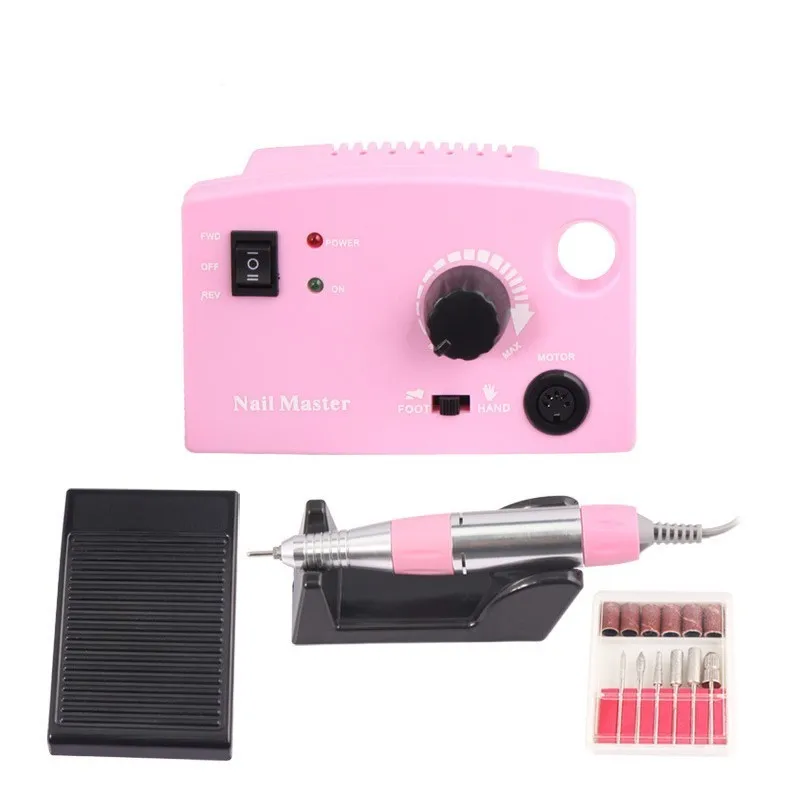 

35000 Rpm 15w Electric Nail Drill Manicure Machine Pedicure Nail Accessoires Tools Electric Nail File Drill With Nail Drill Bit