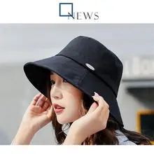 Для женщин Harajuku Панама 9 видов стилей широкими полями складной лето пляж солнце Шапки козырек походные кепки для рыбалки женский Рыбак Кепки s A1