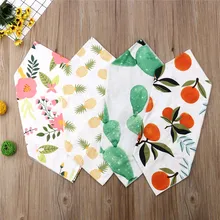 Муслин Хлопок Смесь новорожденных пеленание ребенка цветок мягкое одеяло банное полотенце цветочный принт