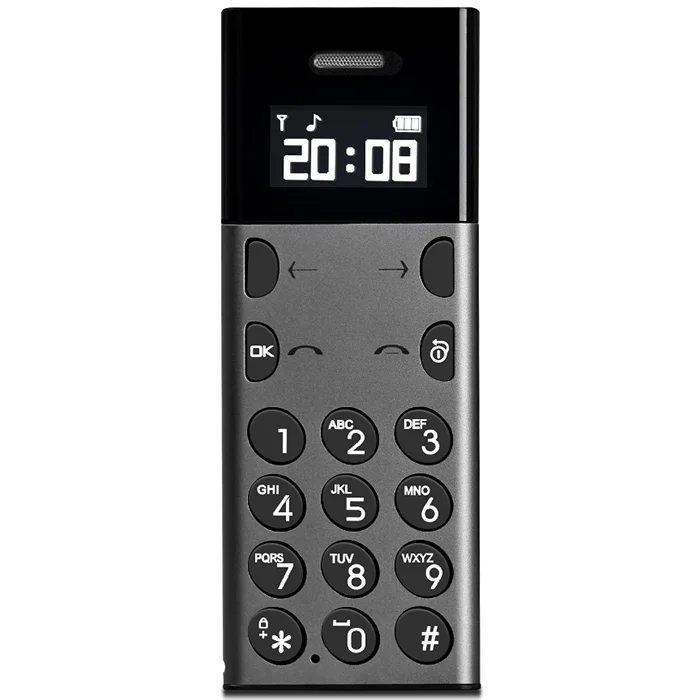 Новый AEKU A5 2G многофункциональный мобильный телефон 0 96 дюйма MTK6261D 32 Мб
