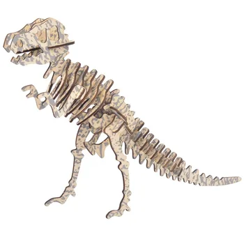 

Xin Lian Rex 3d Wooden Three-dimensional Jigsaw Model Diy Children Alpinia Oxyphylla Toys