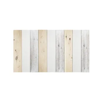 

Cabecero combinado vintage blanco y natural flandes - 180x80cm