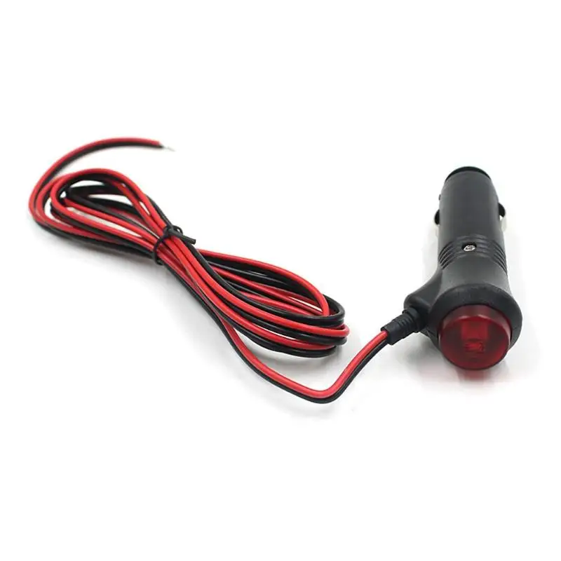 VODOOL 1,5 м/футов кабель 12 В 24 в автомобильный мотоциклетный сигаретный светильник er розетка с переключателем без/выключения для автомобильного электронного светильник